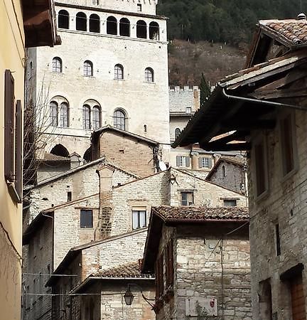 Appartement A Casa Di Cristina à Gubbio Extérieur photo